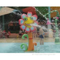 Flower shape Water Toys spray park equipment For children w